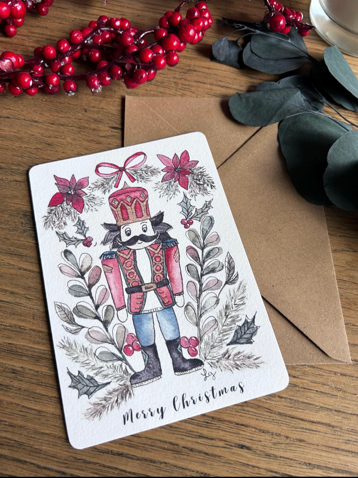 Lot de 9 cartes postales de Noël – Magie & Paysages enchantés