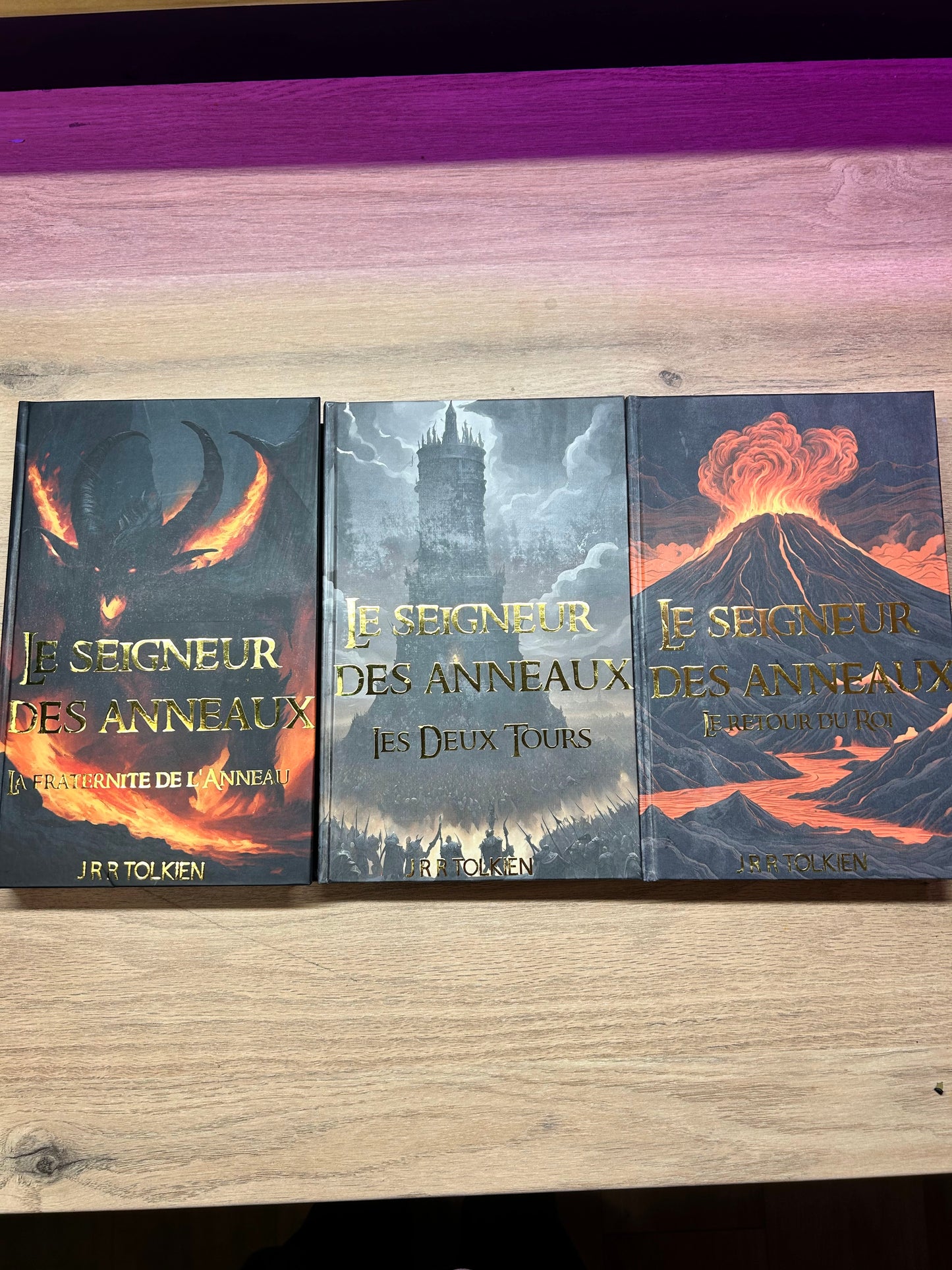 Trilogie Le Seigneur des Anneaux en imprimé