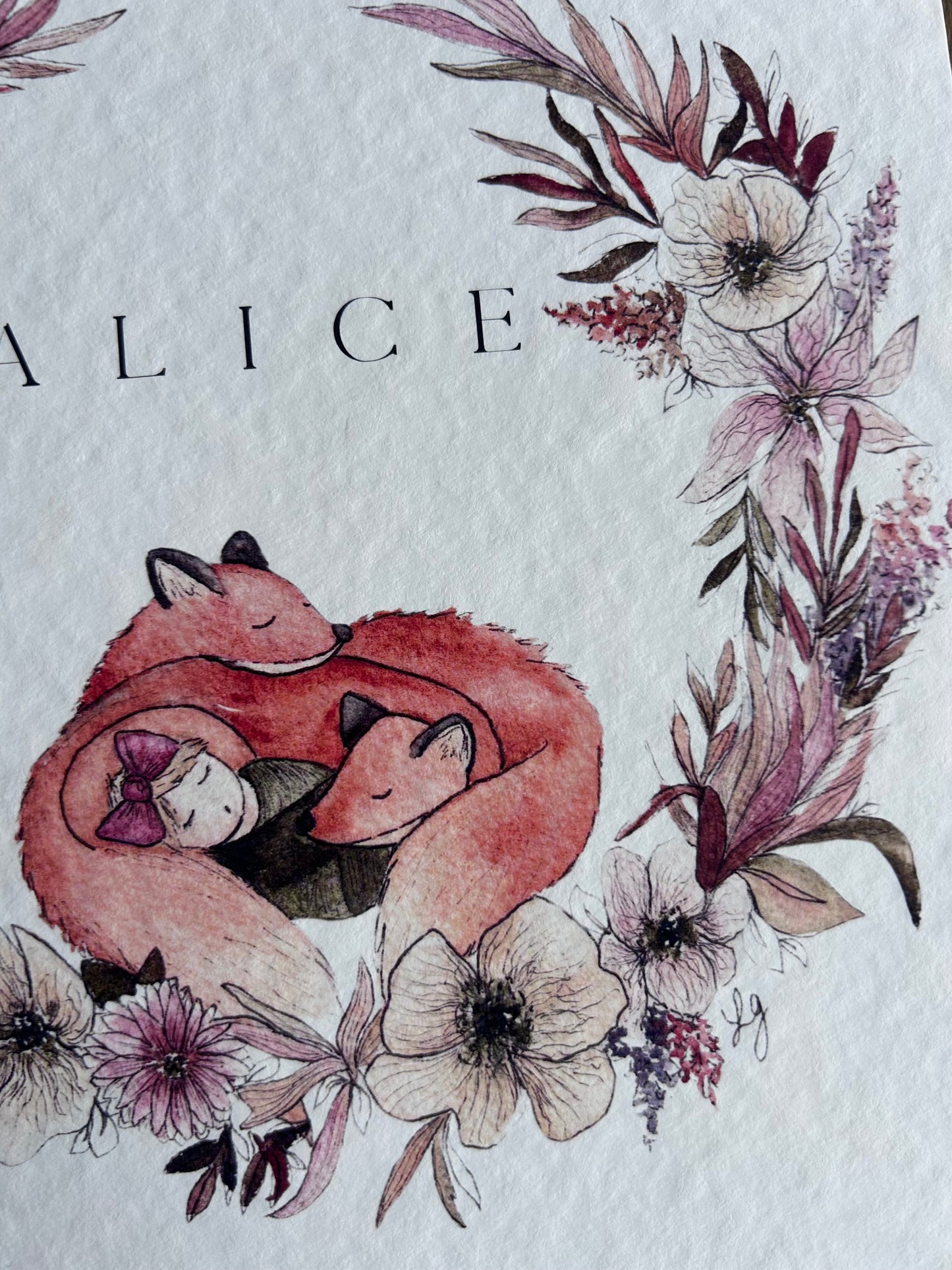 Affiche de Naissance Renard