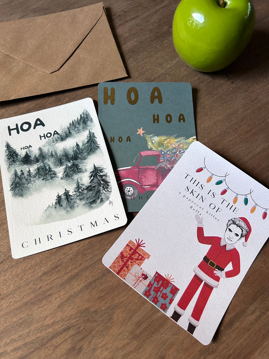 Lot de 3 cartes postales – Twilight and the HOA HOA HOA Season