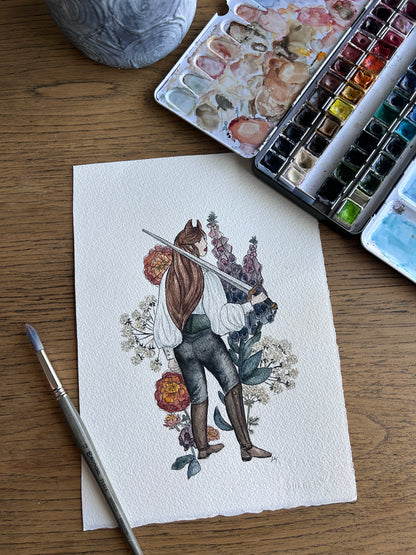 AQUARELLE ORIGINALE- Jude Duarte