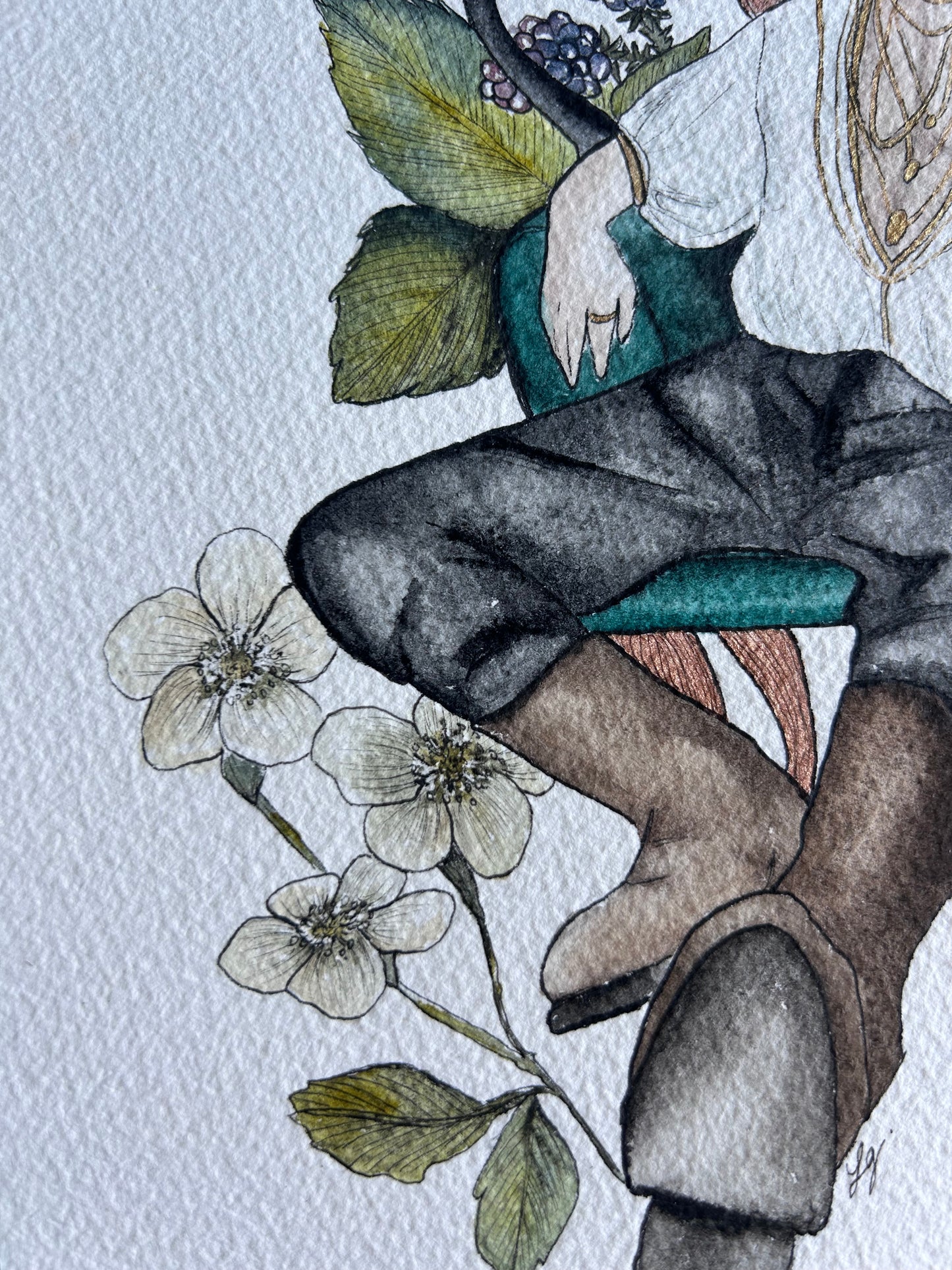 AQUARELLE ORIGINALE- Le Prince Cardan