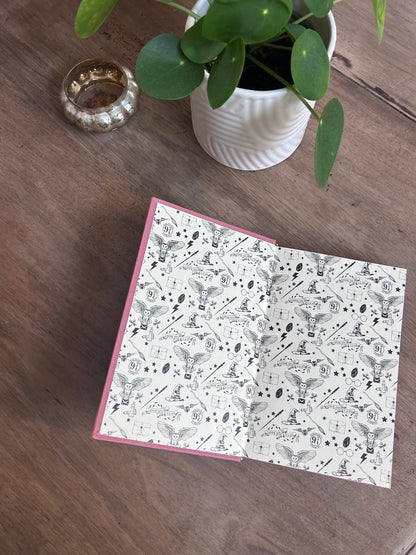 🌈 Harry Potter Rainbow Collection – Handmade Rebinding