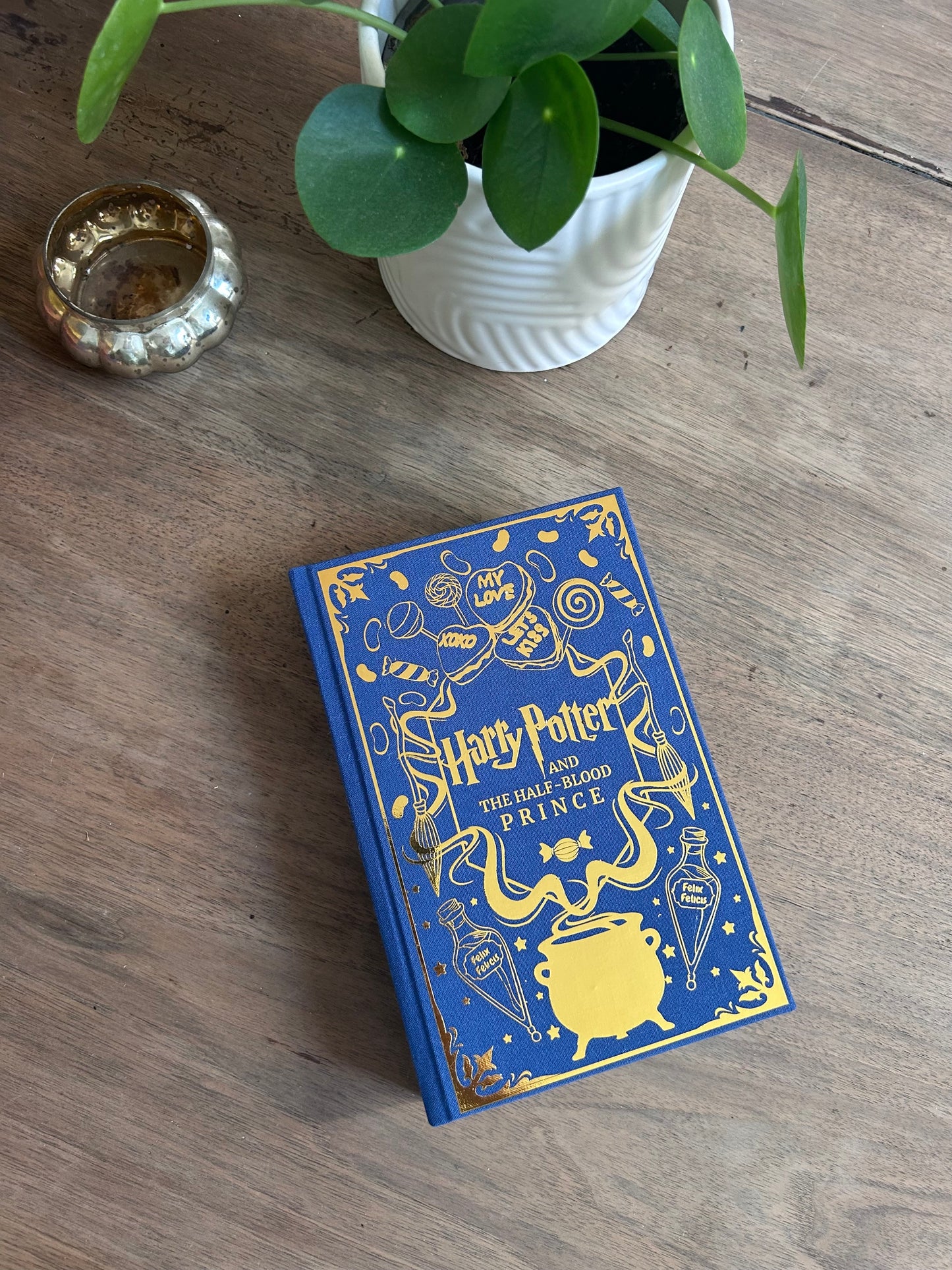 🌈 Harry Potter Rainbow Collection – Handmade Rebinding