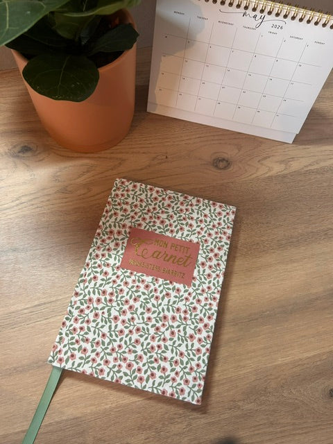✨ Mon Petit Carnet – L'Écrin de vos Inspirations (fleurs)
