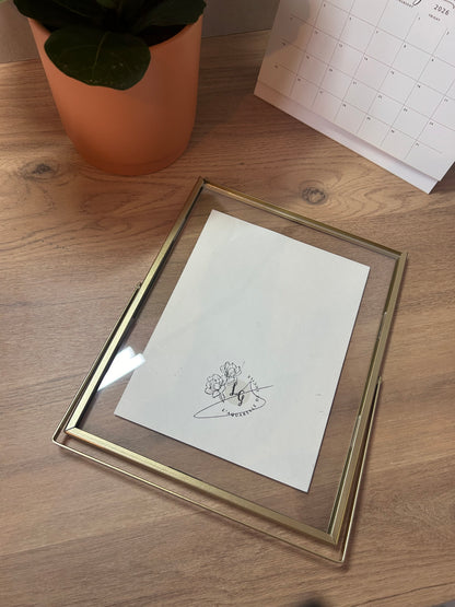 🌙 Collection "Ode à la Lune" – Gouache Originale N1