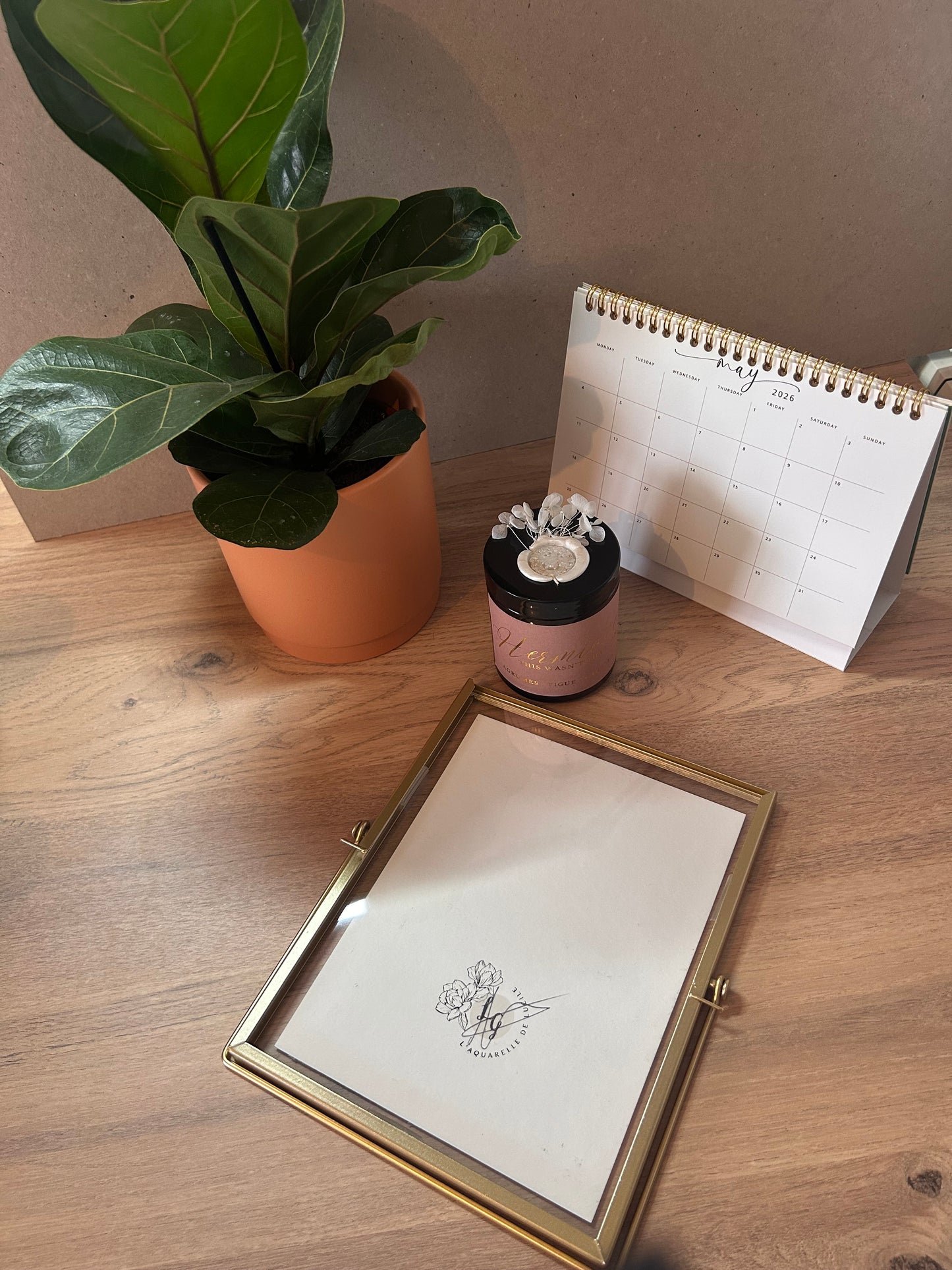🌙 Collection "Ode à la Lune" – Gouache Originale N4