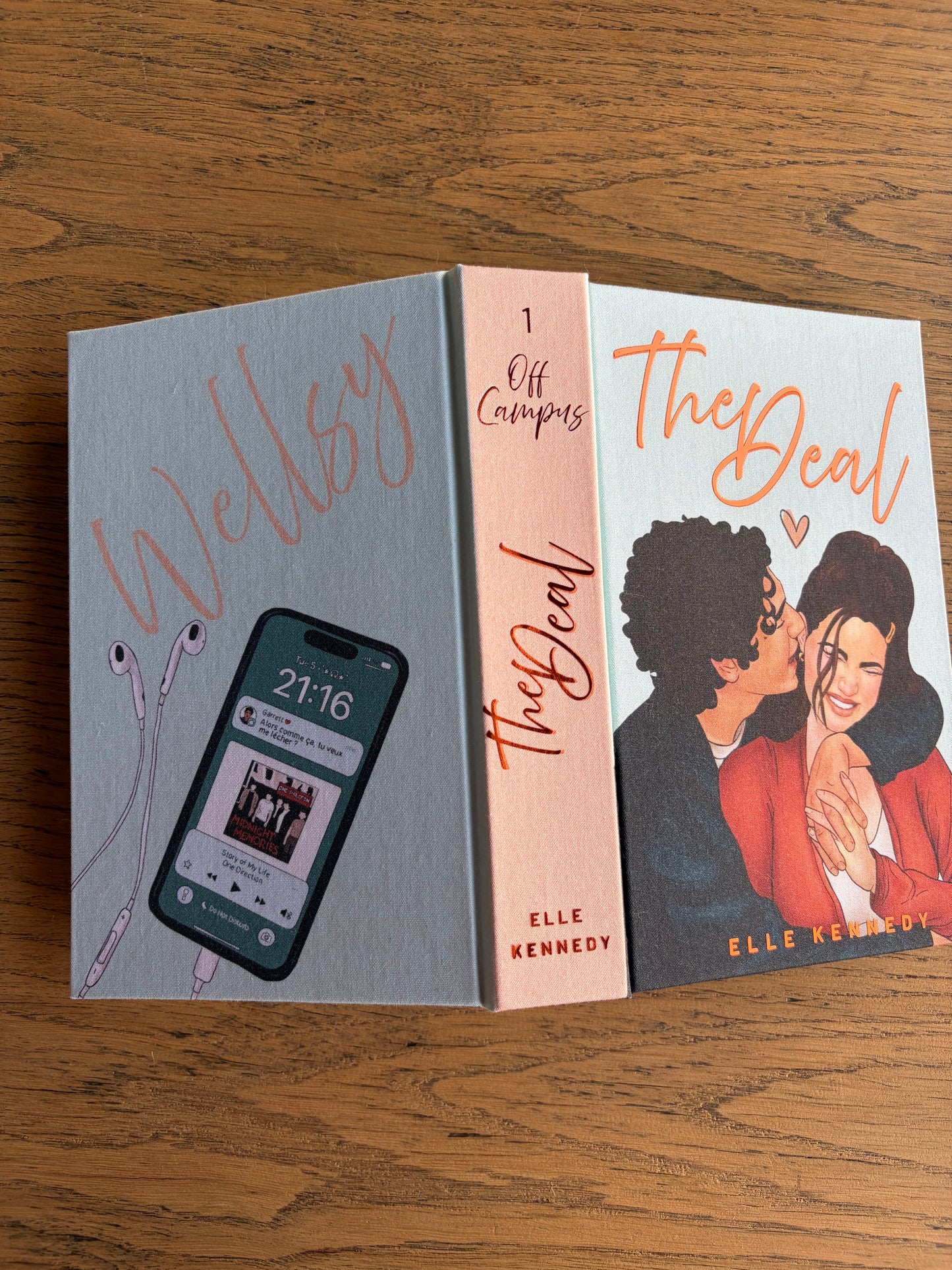 The Deal (Off-Campus) - Elle Kennedy | Reliure Premium Artisanale & Fan Art