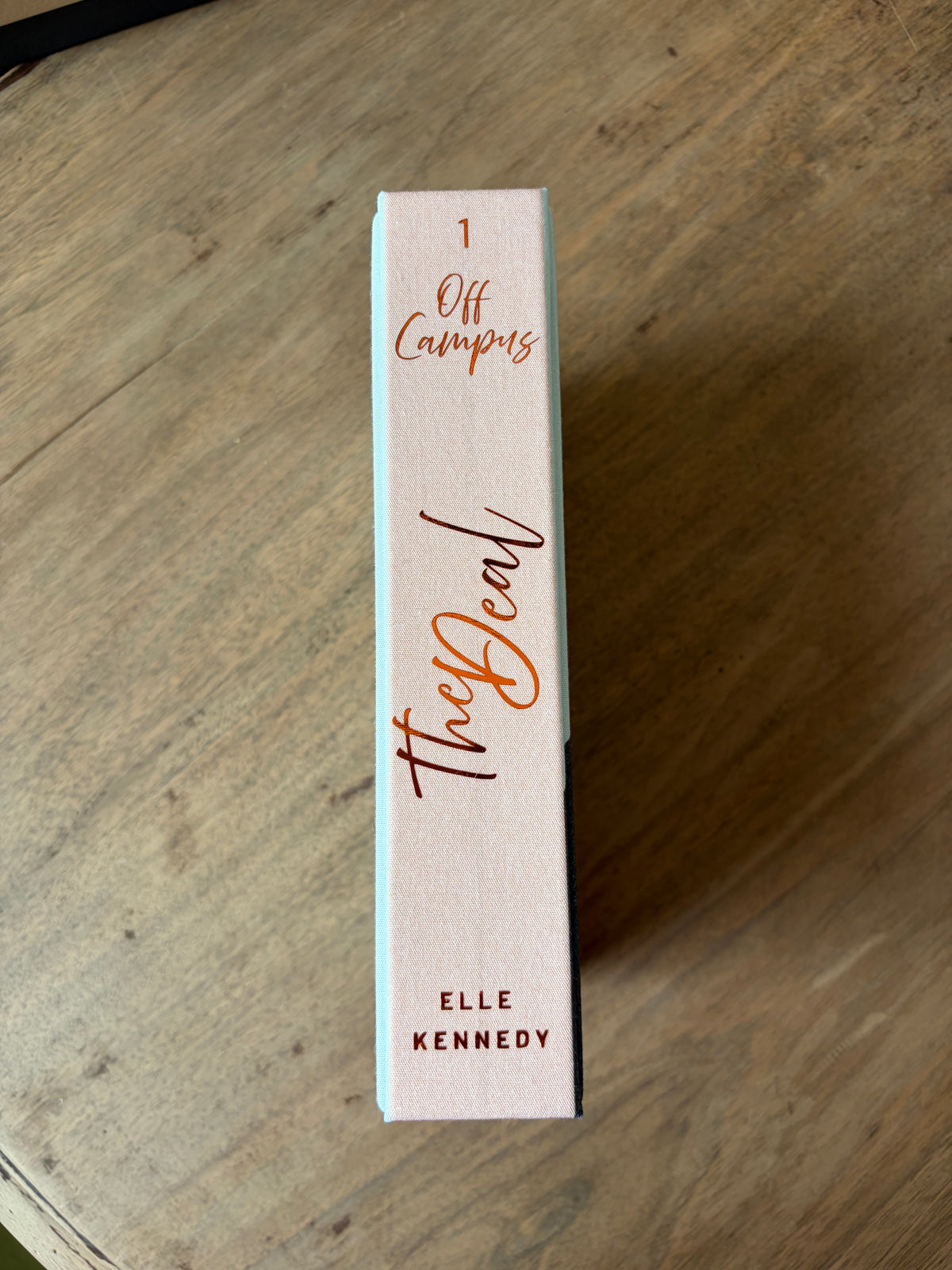 The Deal (Off-Campus) SOLDE - Elle Kennedy | Reliure Premium Artisanale & Fan Art