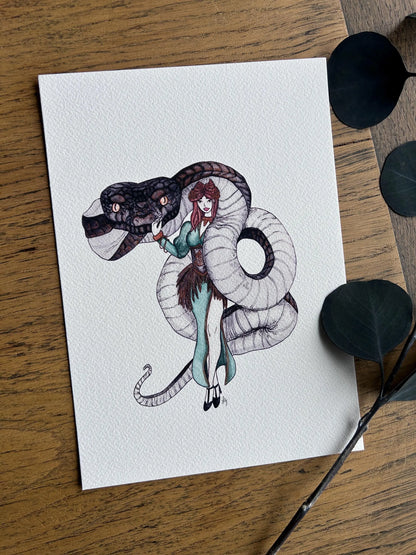 Print Jude Duarte et le serpent